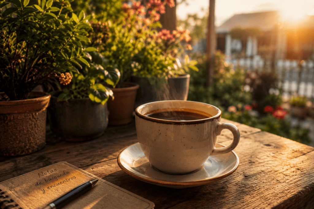 Una taza de café